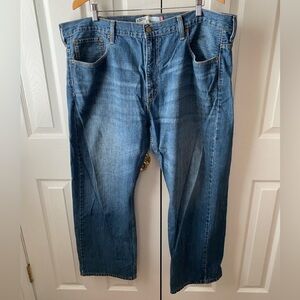 Levi’s 569 Medium Wash Loose Fit Straight Leg Jeans SZ 40/30